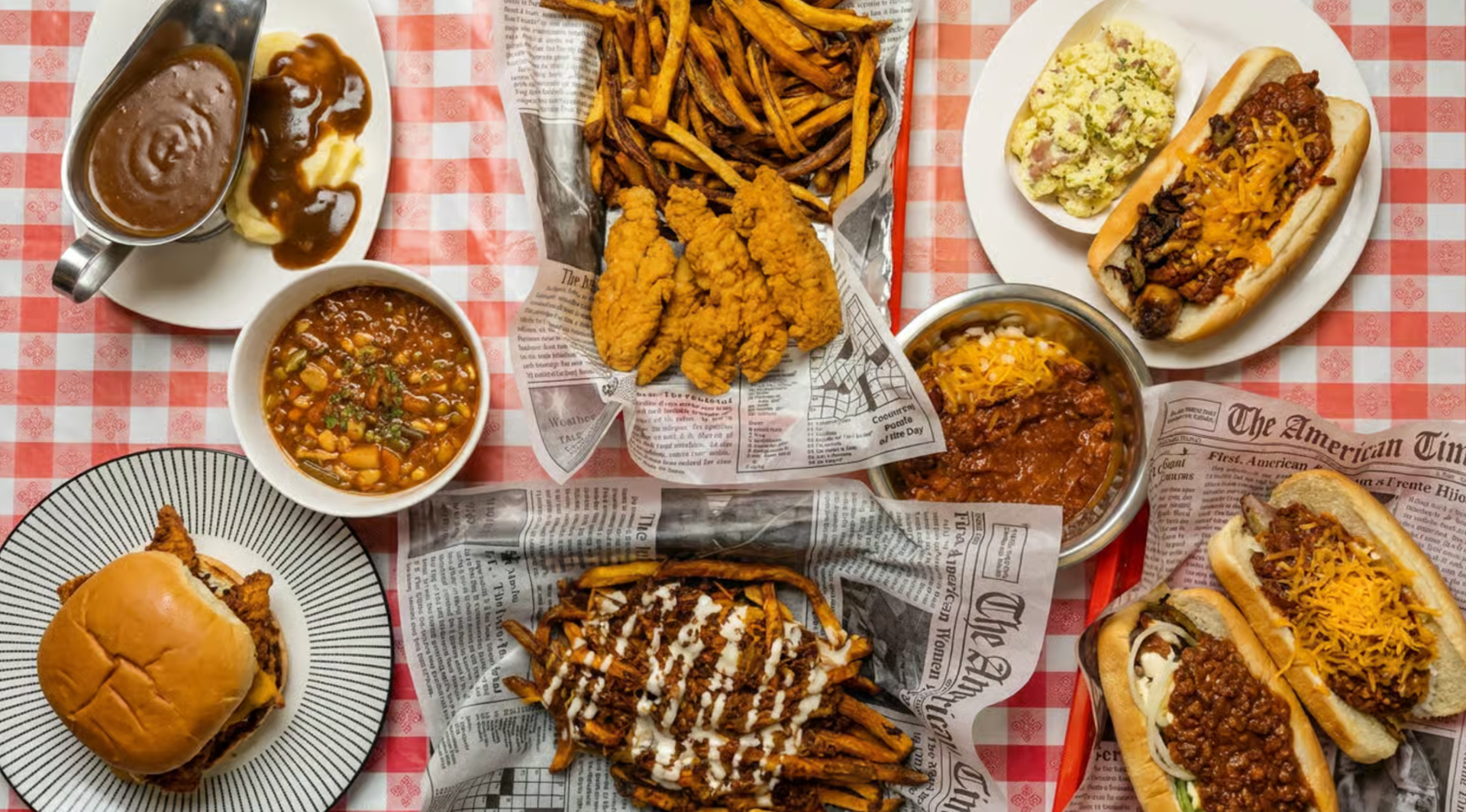 Food for the crowd